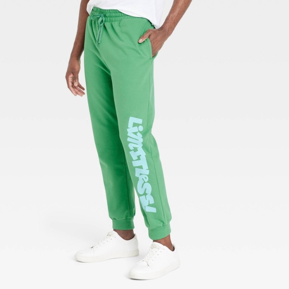 ⭐️ Target Black History Month Men's Green Joggers M